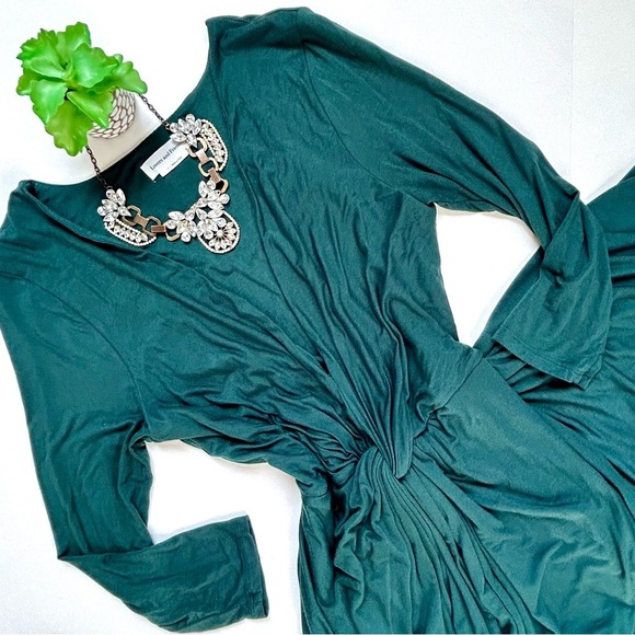 Lovers and Friends Sundance Maxi Dress in Everglade Emerald Green Size Small - Picture 2 of 13